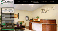 Desktop Screenshot of gotrident.com