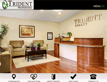 Tablet Screenshot of gotrident.com